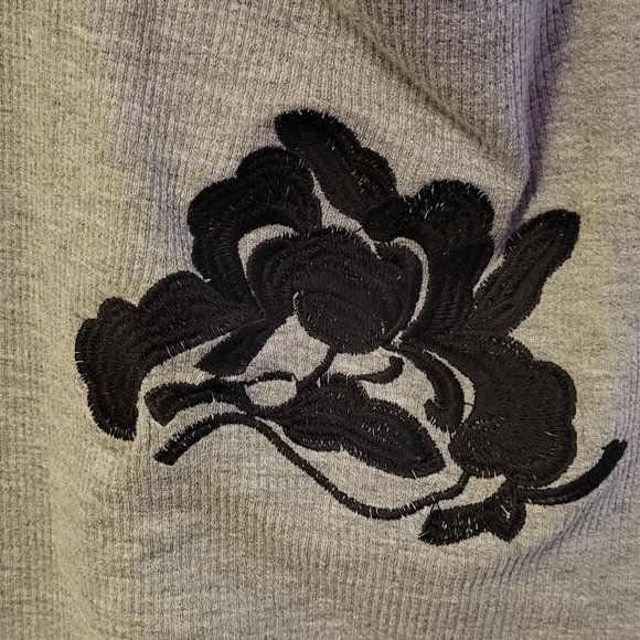 LIKE NEW Mock Neck Short Sleeve Dress with Front Pocket - Picture 4 of 4